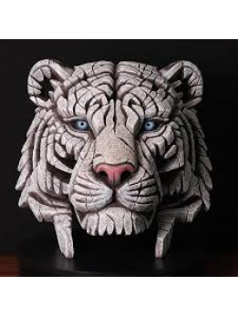 Edge Tiger Bust White