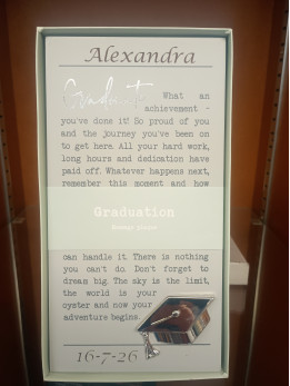 Graduation Personalised Plaque